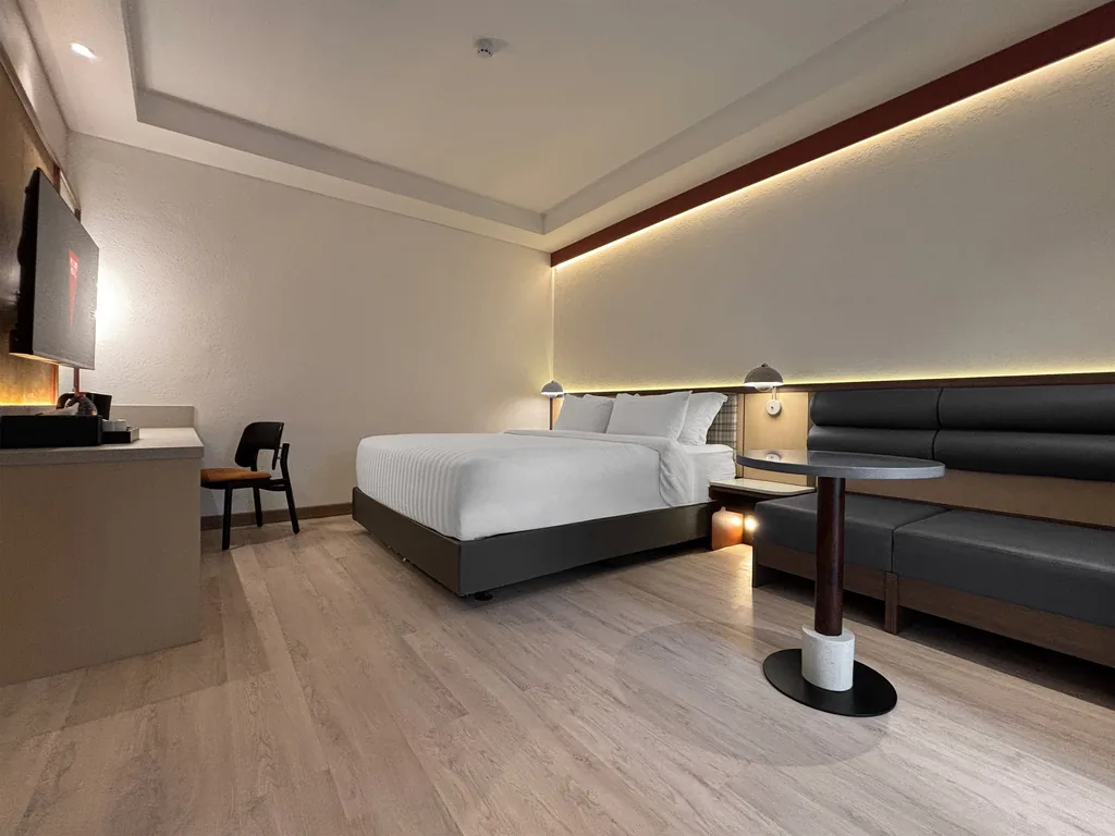 Di dalam Kamar Flamenco di Volume Hotel Bandung, foto 2 dari 11