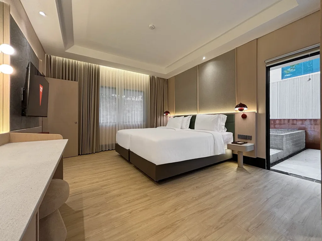 Di dalam Kamar Koto di Volume Hotel Bandung, foto 2 dari 8