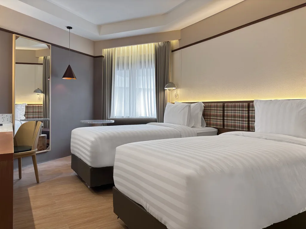 Di dalam Kamar Folk di Volume Hotel Bandung, foto 3 dari 9