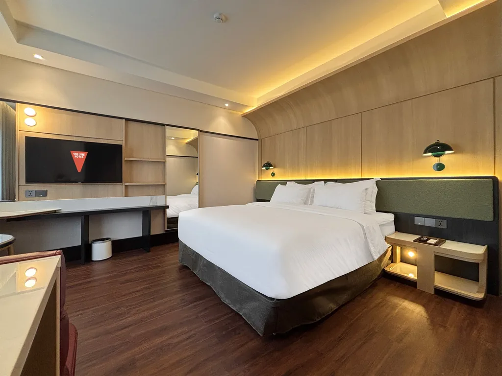 Di dalam Kamar Bossa Nova di Volume Hotel Bandung, foto 2 dari 8