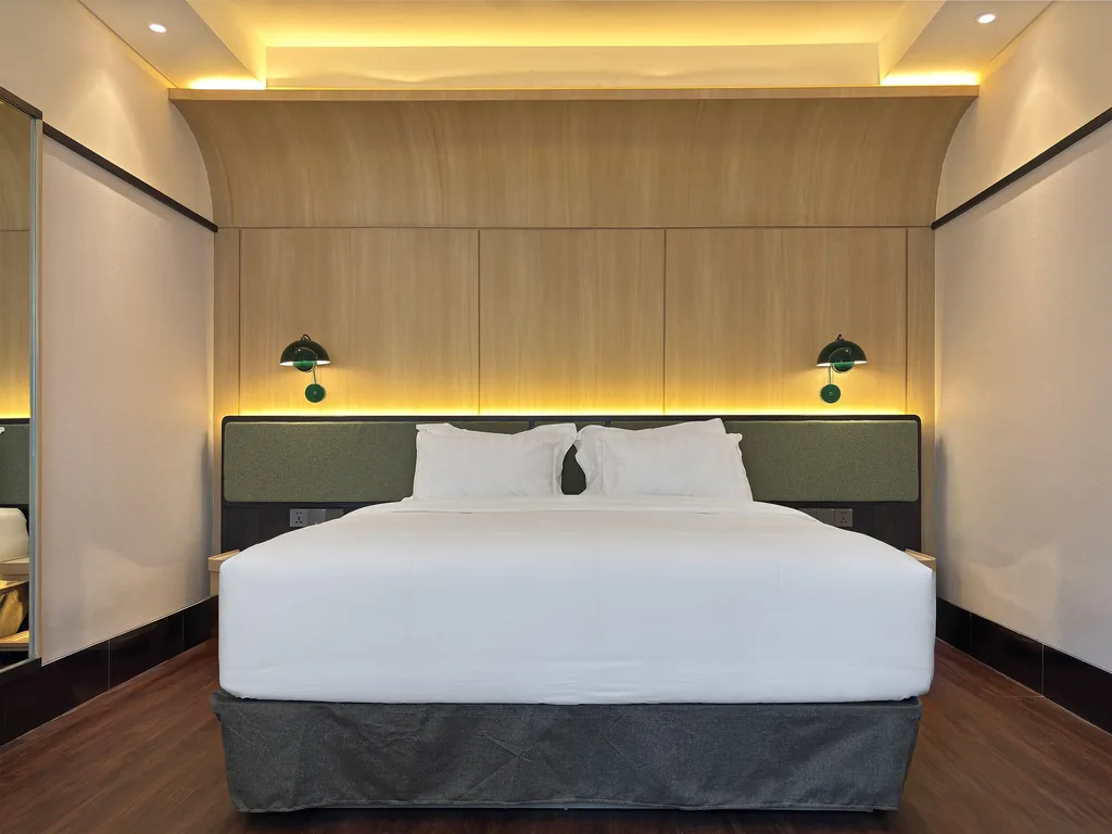 Di dalam Kamar Bossa Nova di Volume Hotel Bandung, foto 3 dari 8
