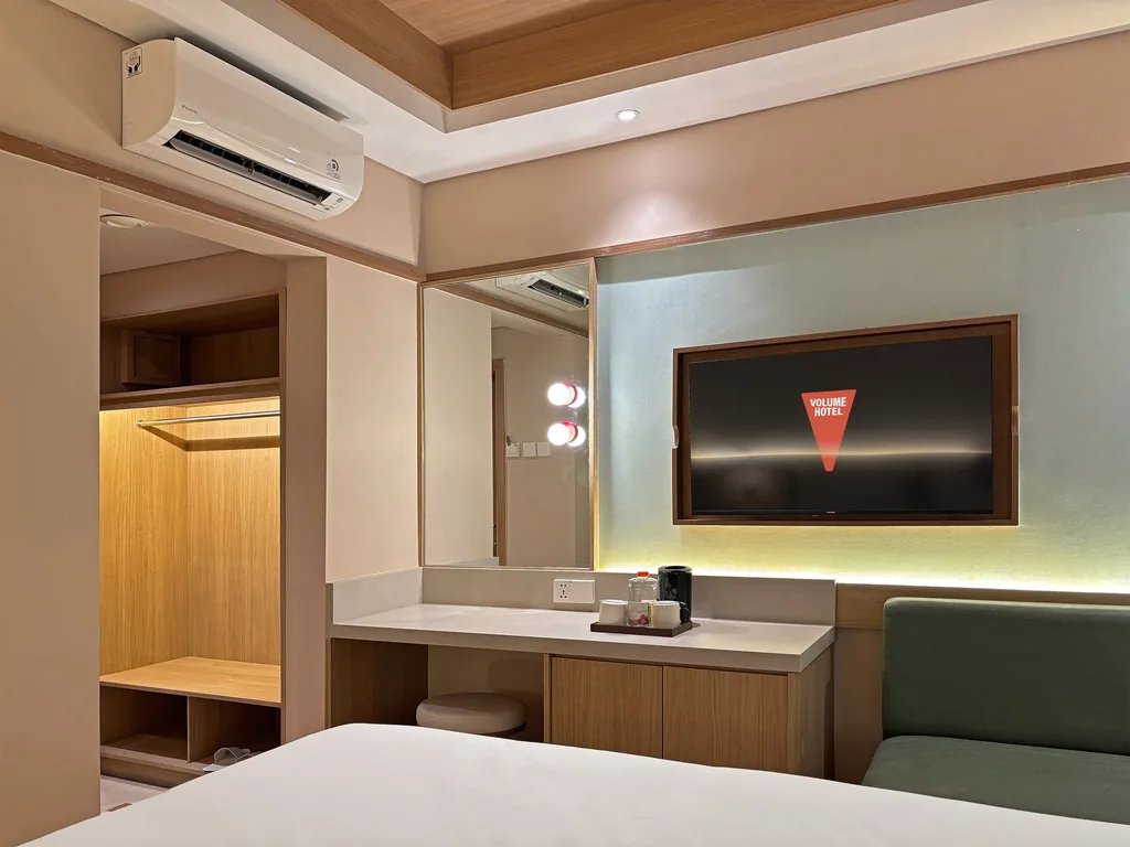 Di dalam Kamar Waltz di Volume Hotel Bandung, foto 6 dari 11