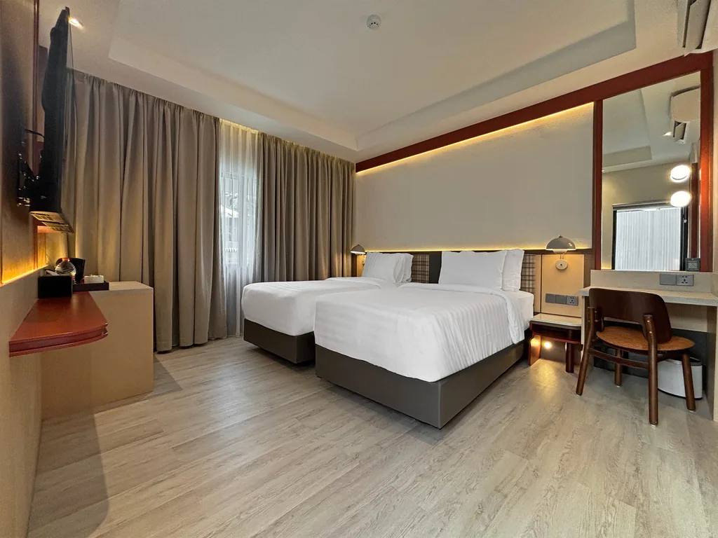 Di dalam Kamar Flamenco di Volume Hotel Bandung, foto 4 dari 11