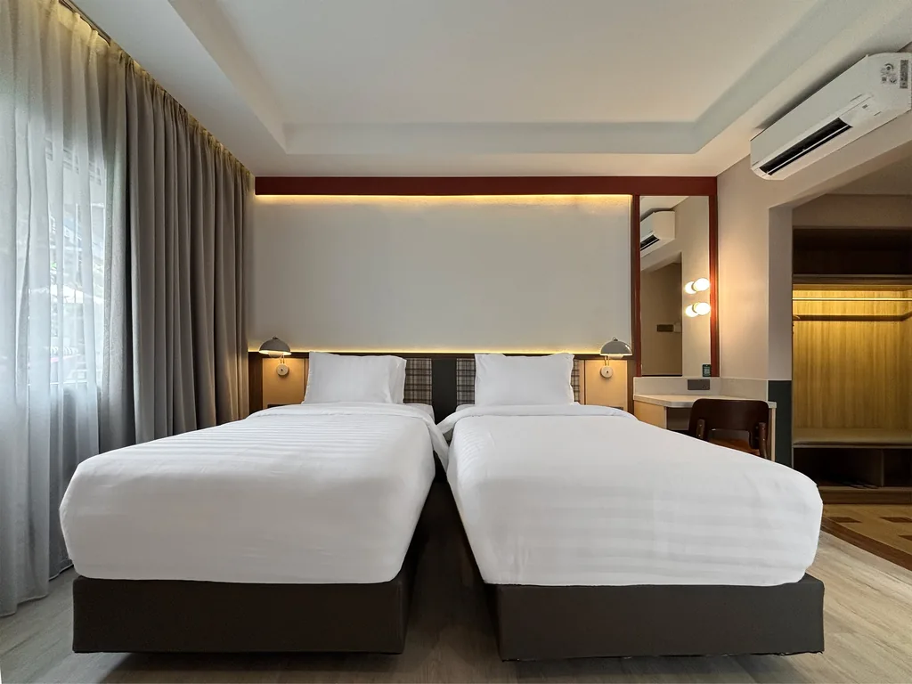 Di dalam Kamar Flamenco di Volume Hotel Bandung, foto 6 dari 11