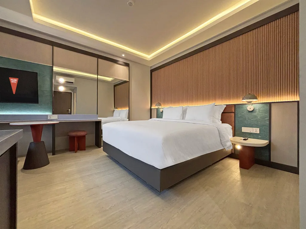 Di dalam Kamar Bluegrass di Volume Hotel Bandung, foto 3 dari 7