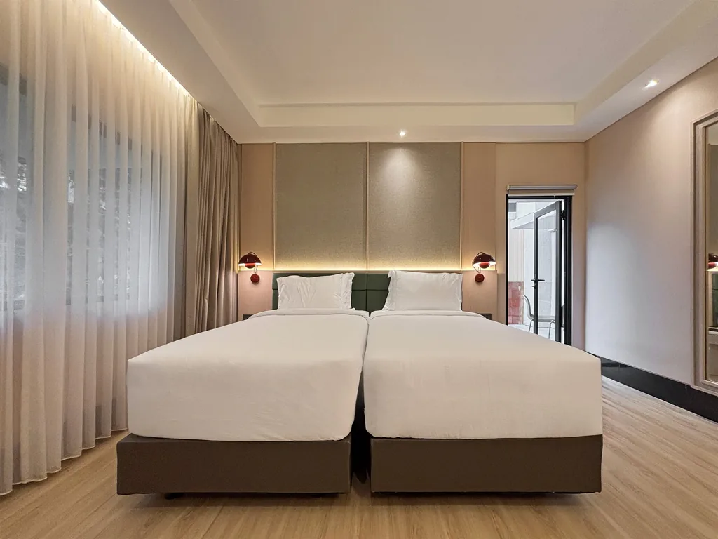 Di dalam Kamar Koto di Volume Hotel Bandung, foto 5 dari 8