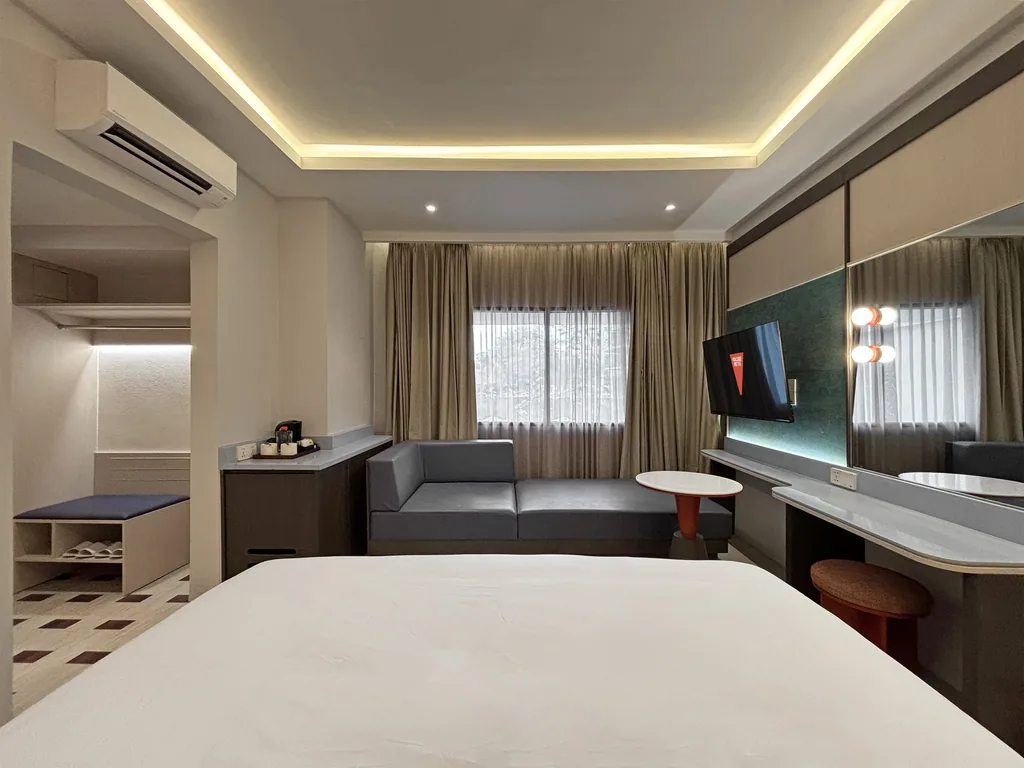 Di dalam Kamar Bluegrass di Volume Hotel Bandung, foto 4 dari 7